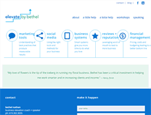 Tablet Screenshot of elevatebybethel.com